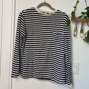 Parisien Style Striped Shirt